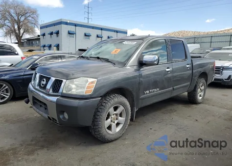 2005 Nissan Titan Xe from USA, damaged, VIN 1N6AA07B55N513938